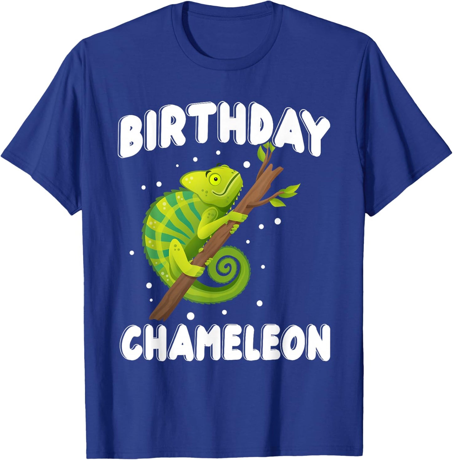 Birthday Chameleon T-Shirt - T-Shirt | Royal