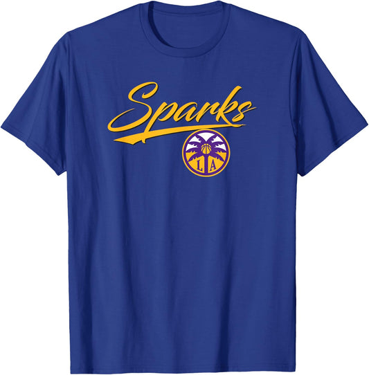WNBA Los Angeles Sparks Officially Licensed T-Shirt - T-Shirt | Royal