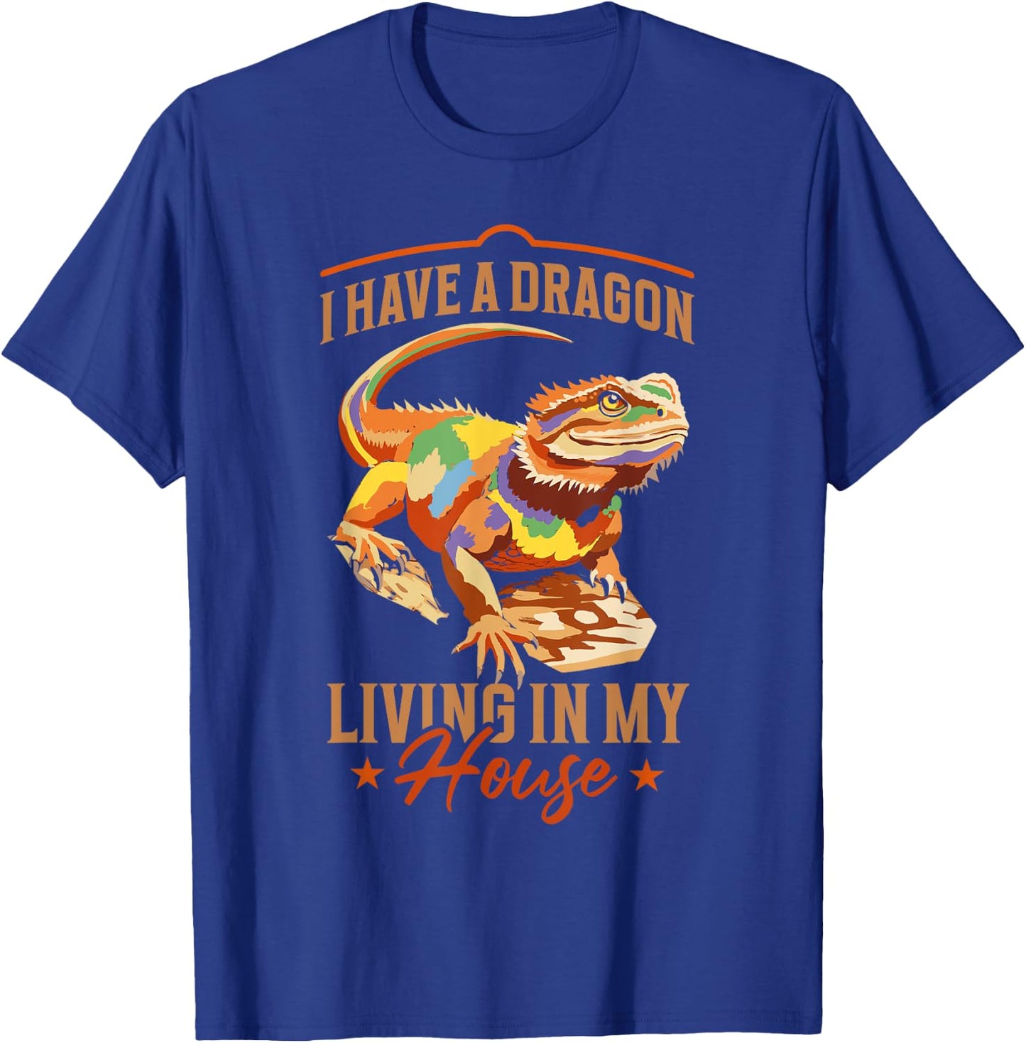 Funny Bearded Dragon T-Shirt - T-Shirt | Royal