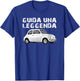 DOMI Fiat 500 Classic , Black, Small, Short Sleeve T-Shirt - T-Shirt | Royal