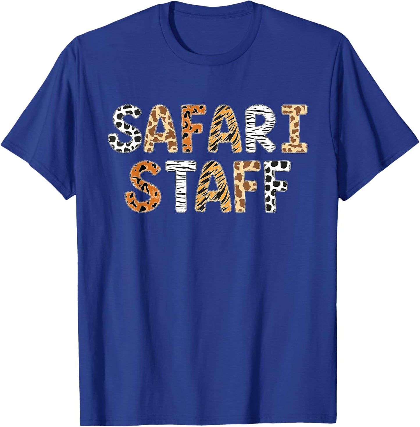 Safari Staff Art Women Zookeeper Costume Zoo Jungle T-Shirt - T-Shirt | Royal