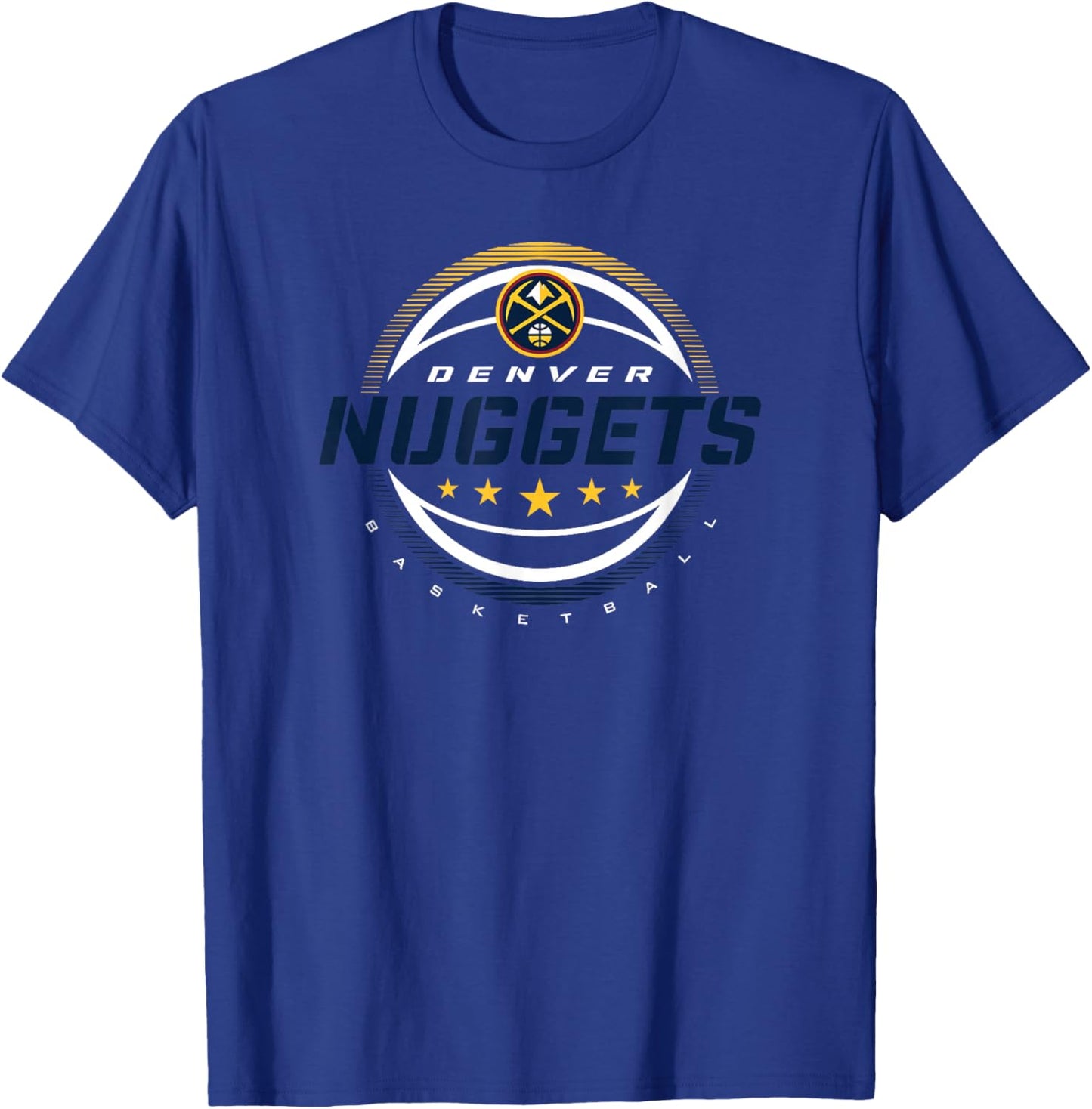 NBA Denver Nuggets The Rock T-Shirt - T-Shirt | Royal