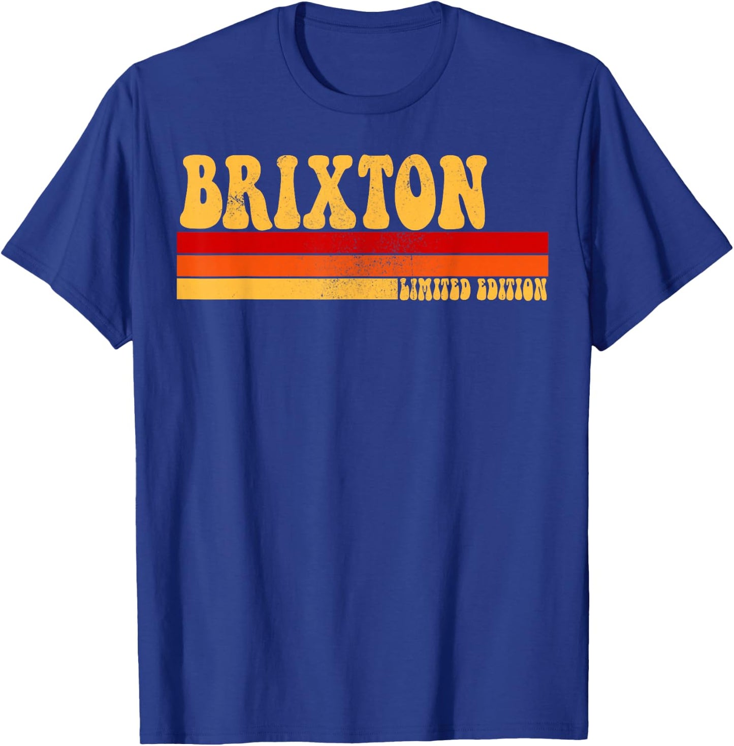 BRIXTON Name Personalized Idea Men Retro Vintage BRIXTON T-Shirt - T-Shirt | Royal
