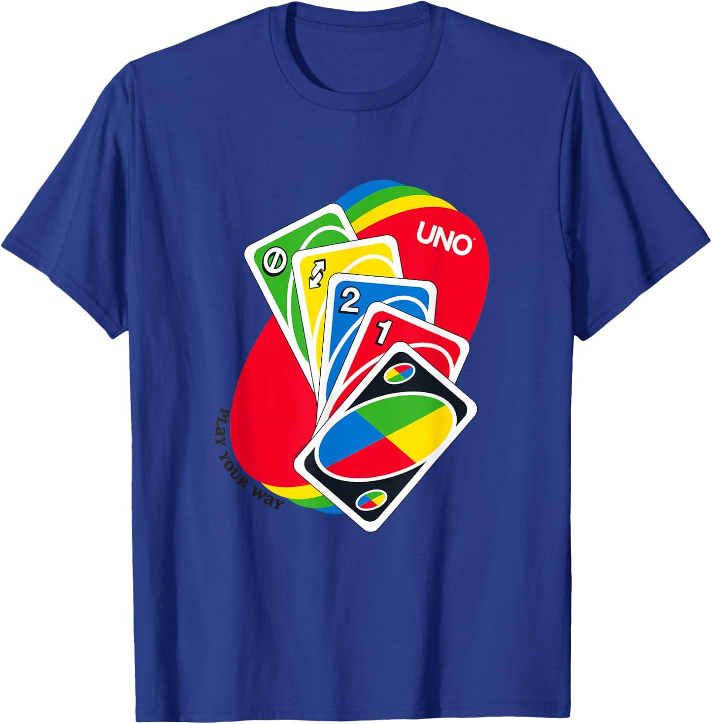 UNO - Play Your Way T-Shirt - T-Shirt | Royal