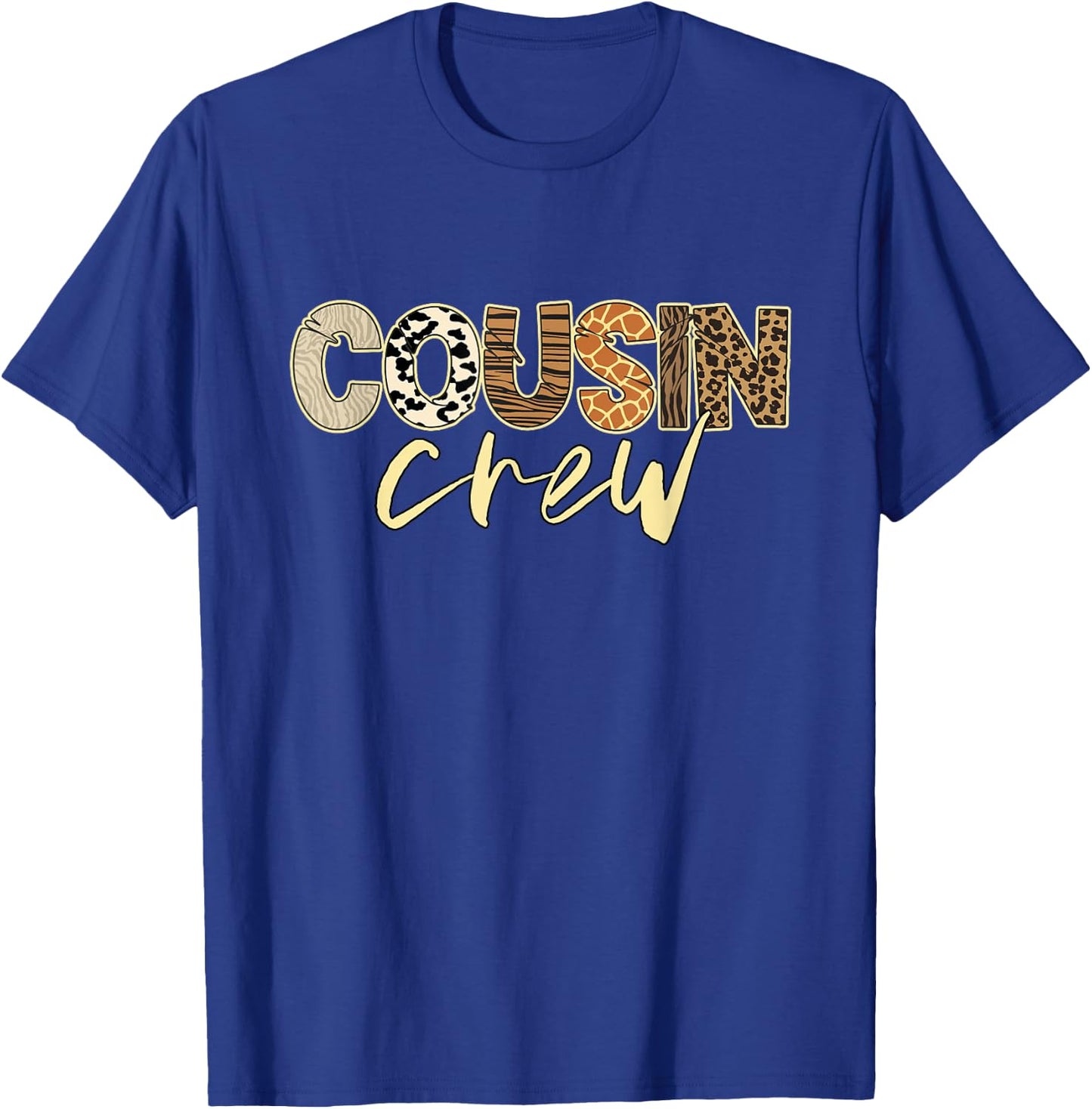 Cousin Crew Zoo Safari Squad Family Vacation Trip Matching T-Shirt - T-Shirt | Royal