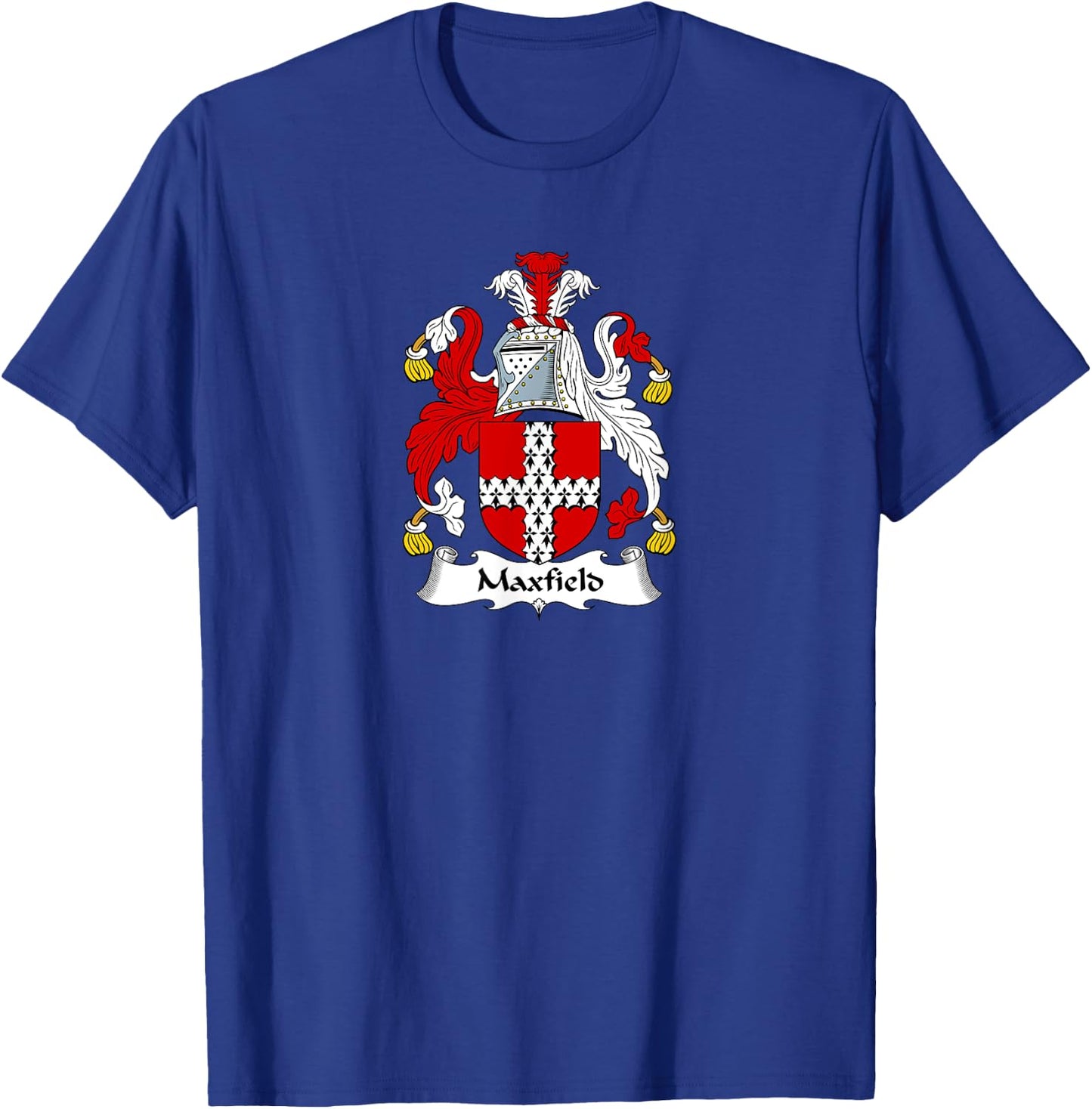 Maxfield Coat of Arms - Family Crest T-Shirt - T-Shirt | Royal