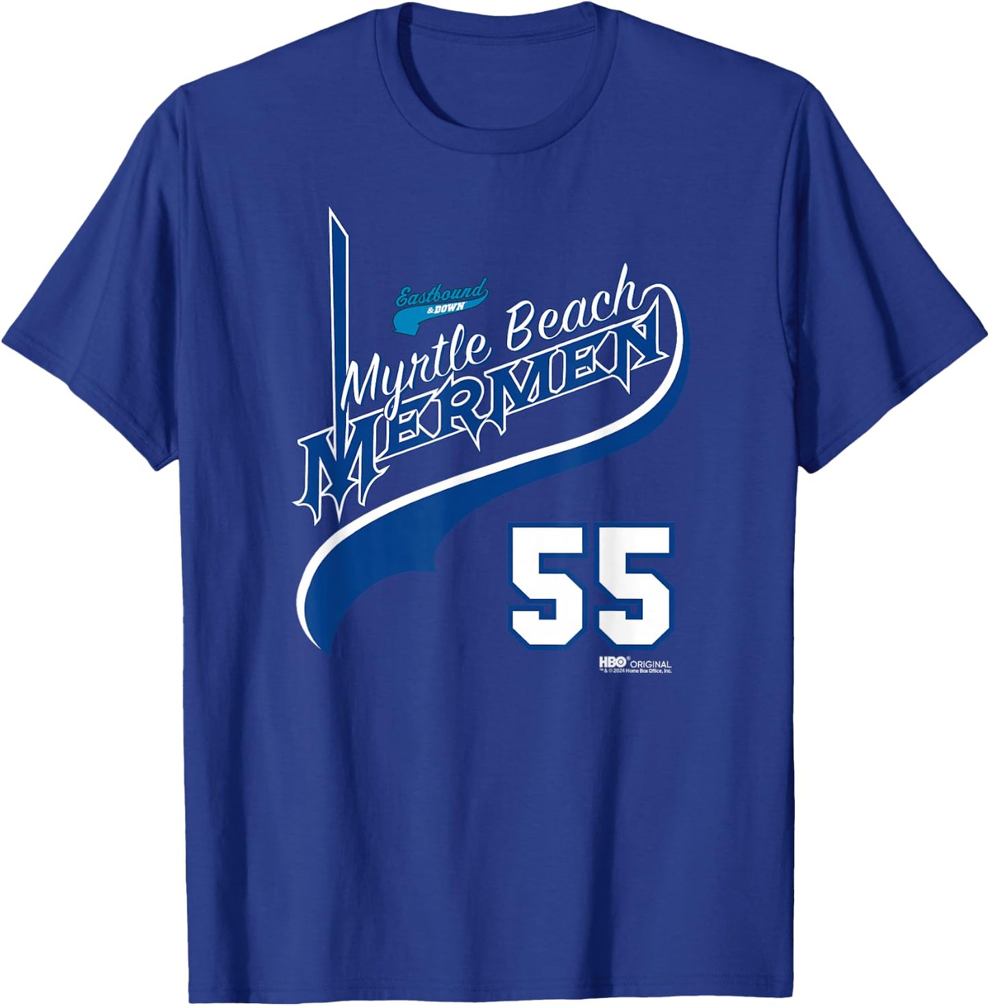 Eastbound & Down Myrtle Beach Mermen T-Shirt - T-Shirt | Royal