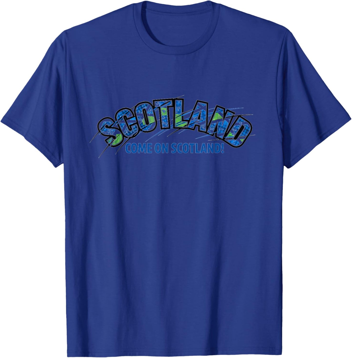 Soccer Fan Shirt 2026 Scotland Come On Scotland T-Shirt - T-Shirt | Royal