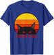 Satanic Cat Evil Black Cat Funny Purr Evil Cat T-Shirt - T-Shirt | Royal