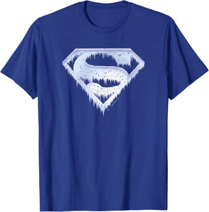 Superman Ice and Snow Shield T-Shirt - T-Shirt | Royal