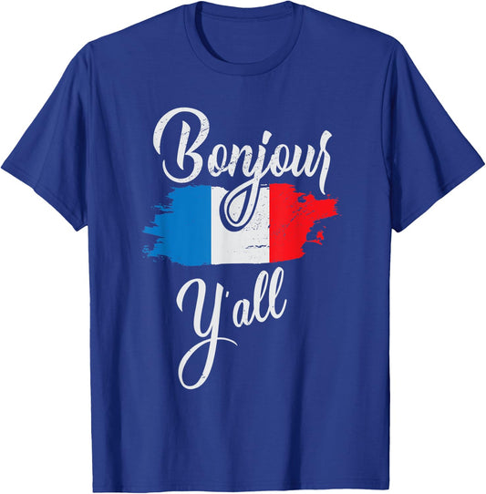 pardon my french funny people in USA T-Shirt - T-Shirt | Royal