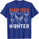 Shark Tooth Hunter Collector Jar Shark Teeth Hunting T-Shirt - T-Shirt | Royal
