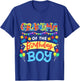 Grandma of the Birthday Boy Building Blocks Bricks Family T-Shirt - T-Shirt | Royal