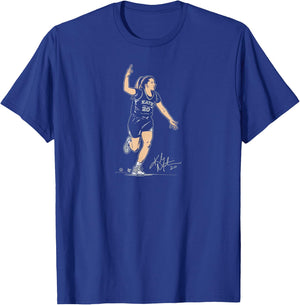 Kate Martin: Superstar Pose Las Vegas Basketball T-Shirt - T-Shirt | Royal