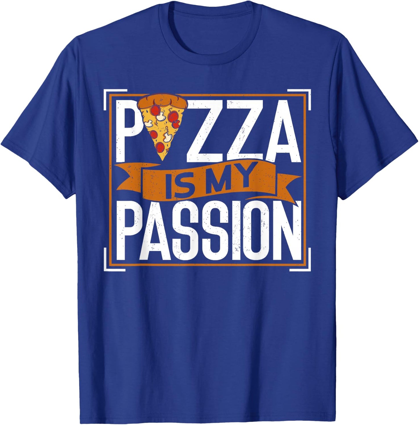 Pizza Is My Passion Funny Pizza Making T-Shirt - T-Shirt | Royal