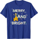 Disney Pluto Merry and Bright Christmas Holiday T-Shirt - T-Shirt | Royal