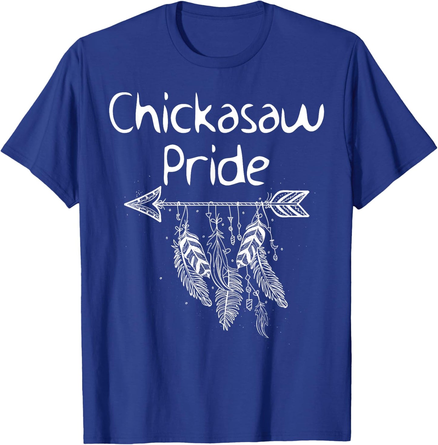 Chickasaw Pride Native American Gift Men Women Kids T-Shirt - T-Shirt | Royal