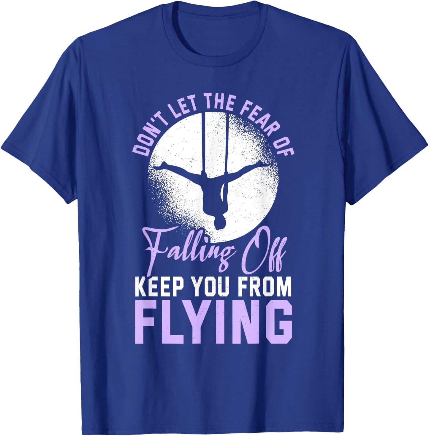 Aerialist Aerial Silks Acrobatics Air Yoga T-Shirt - T-Shirt | Royal