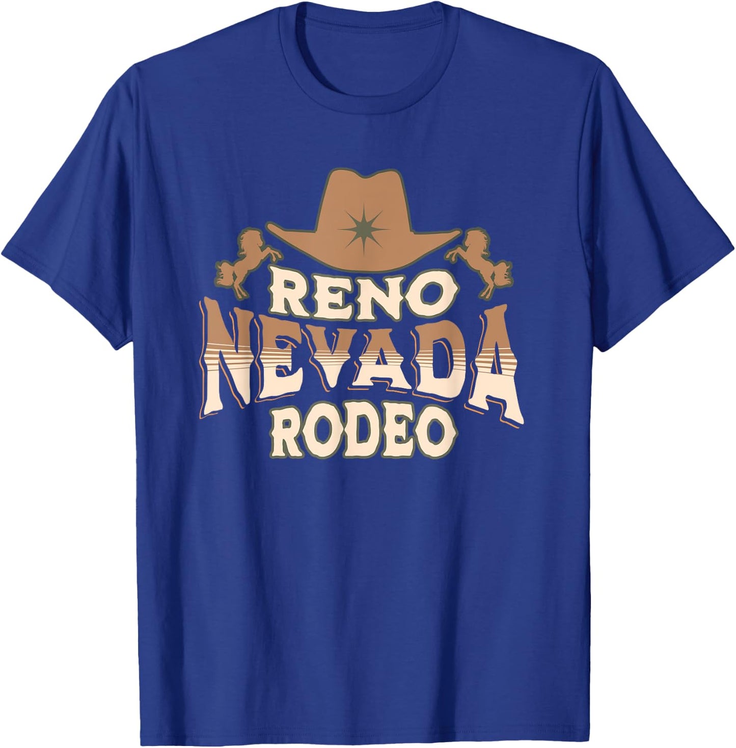 Reno Nevada Rodeo T-Shirt - T-Shirt | Royal
