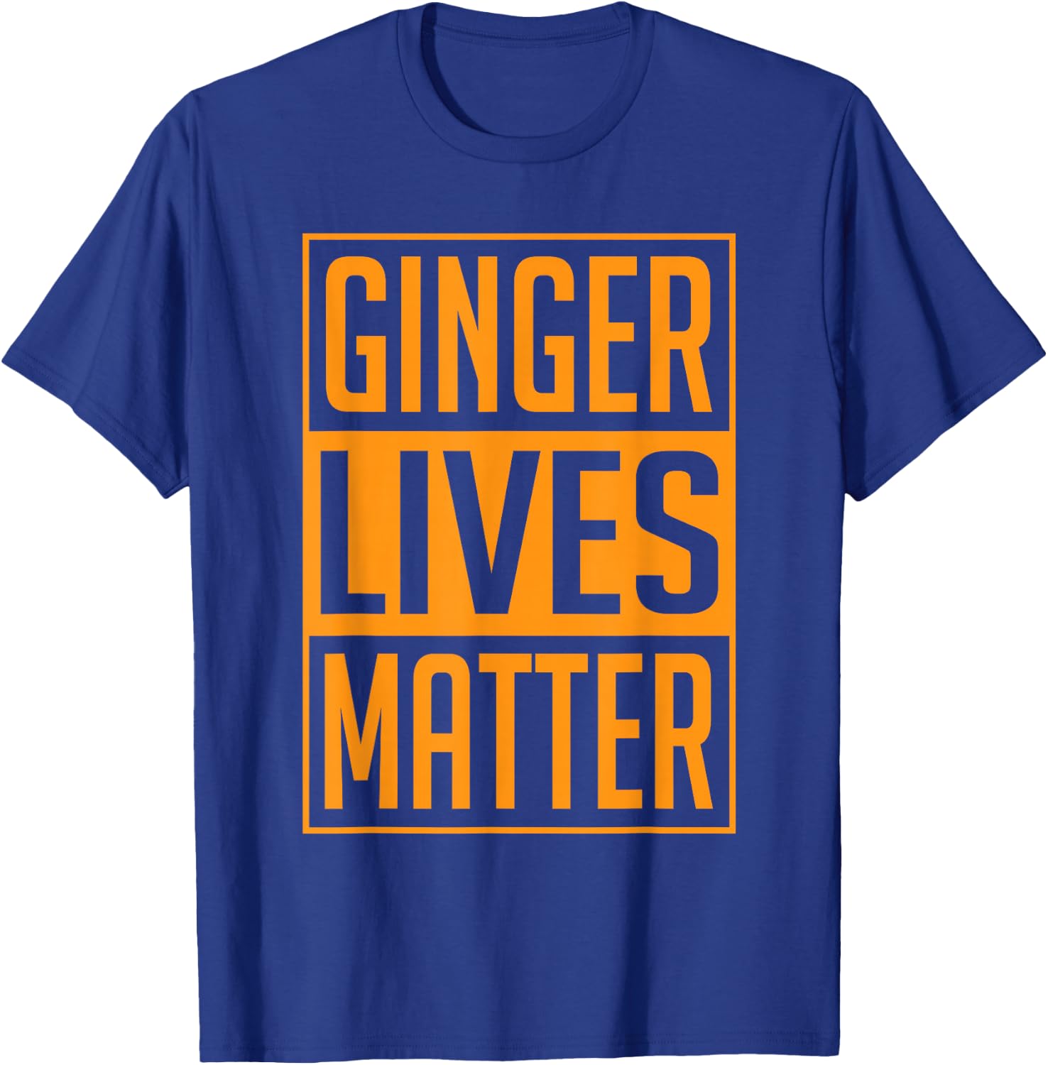 Ginger Lives Matter St Patricks Day Red Headed Men Women T-Shirt - T-Shirt | Royal