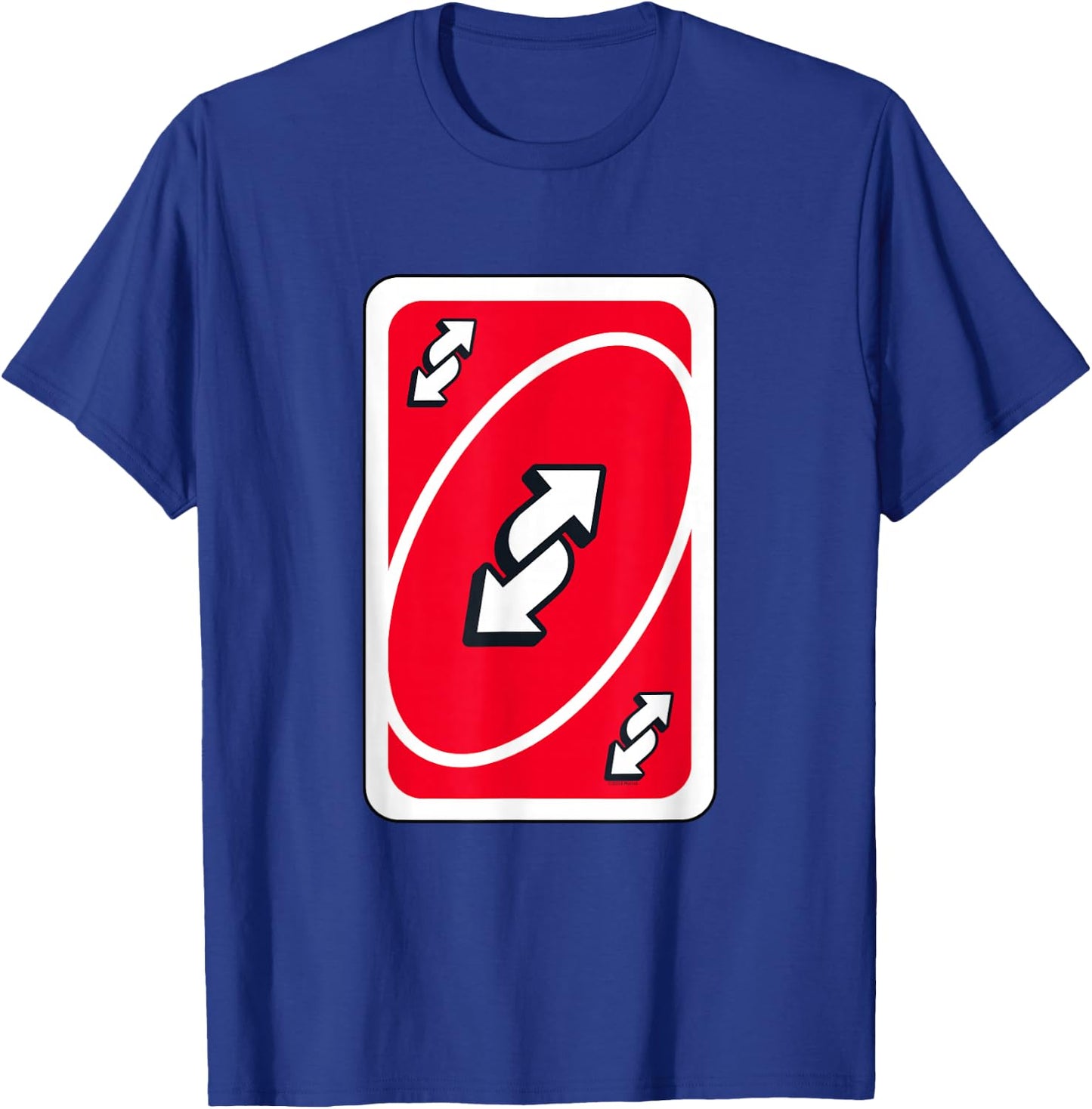 UNO - Red Reverse Card T-Shirt - T-Shirt | Royal
