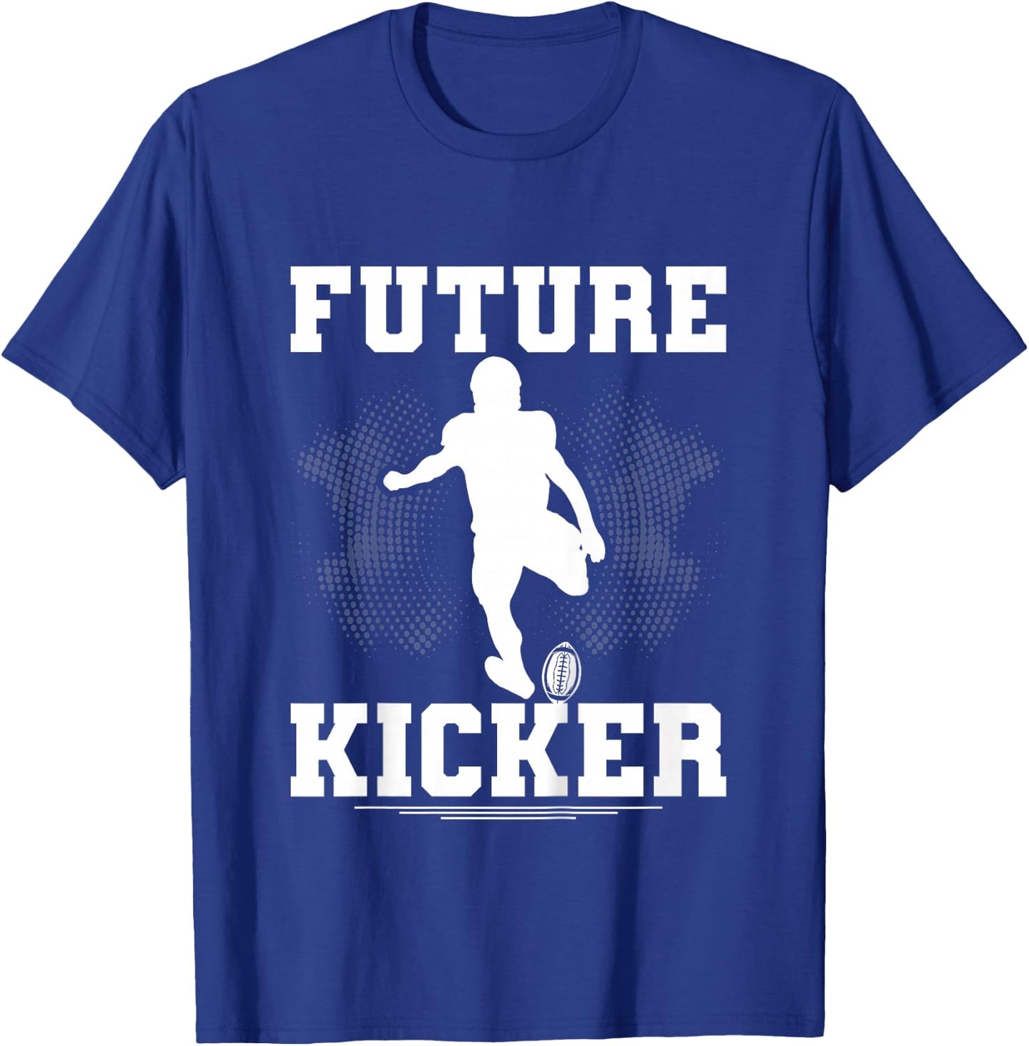 Football Future Kicker Toddler Team Position T-Shirt - T-Shirt | Royal