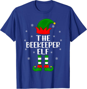 The Beekeeper Elf Christmas Party Matching Family Xmas T-Shirt - T-Shirt | Royal