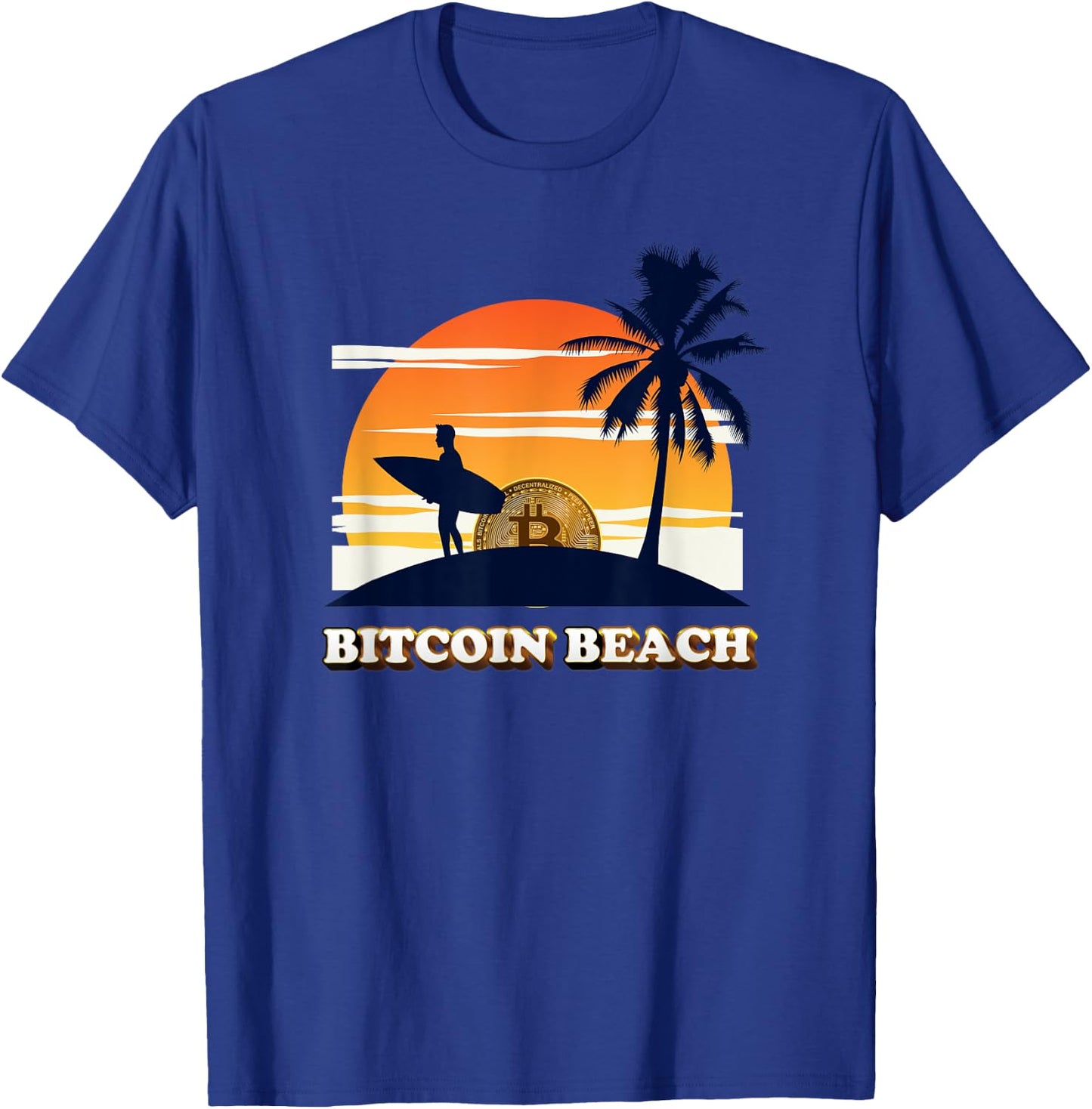 Bitcoin Beach, El Zonte, El Salvador Women Kids T-Shirt - T-Shirt | Royal