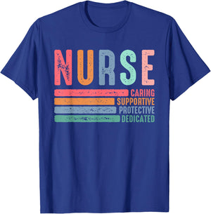 Cute Nurse RN Nurse Retro Registered Nurses T-Shirt - T-Shirt | Royal