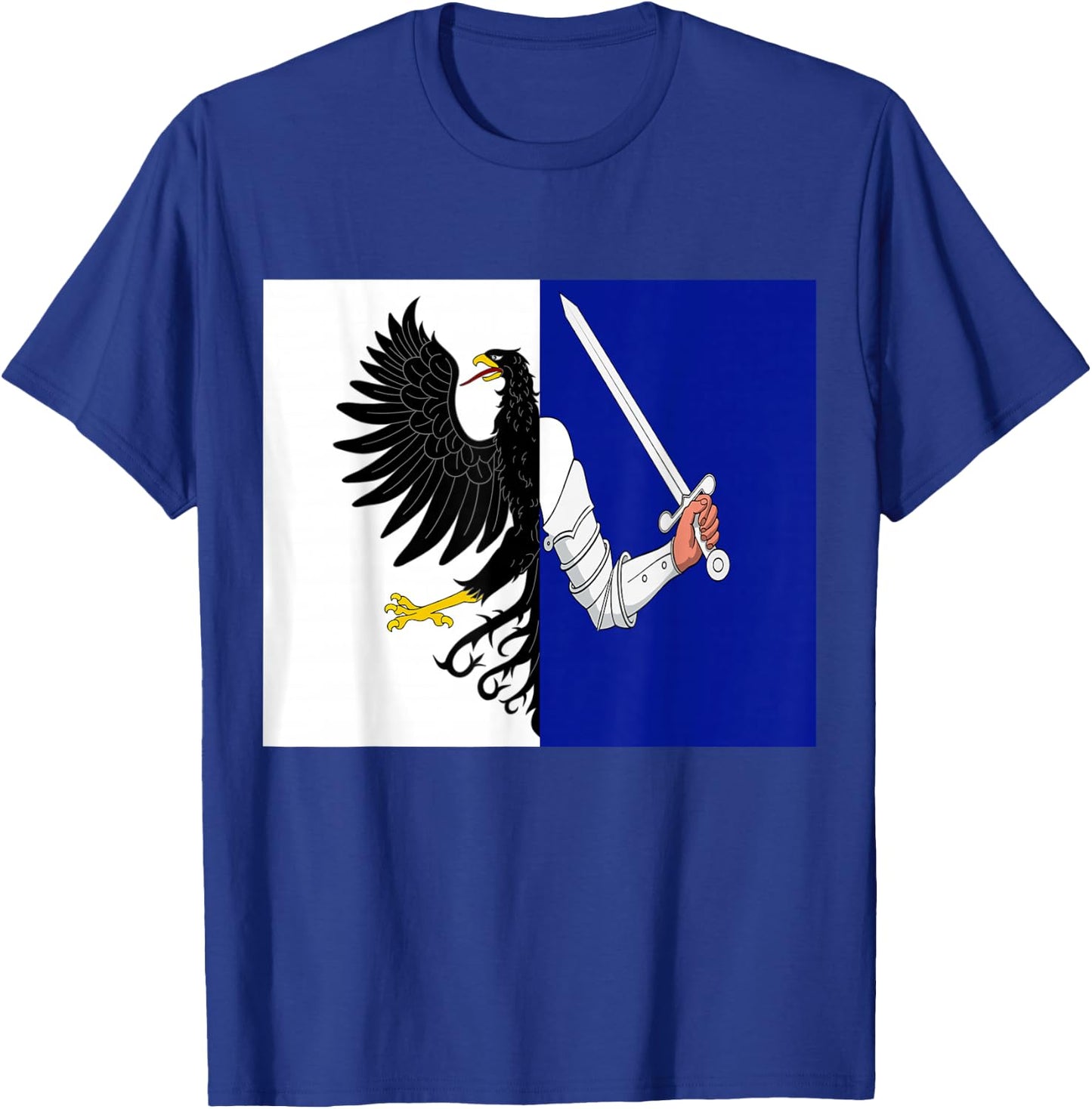 Flag of Connacht Ireland Irish T-Shirt - T-Shirt | Royal
