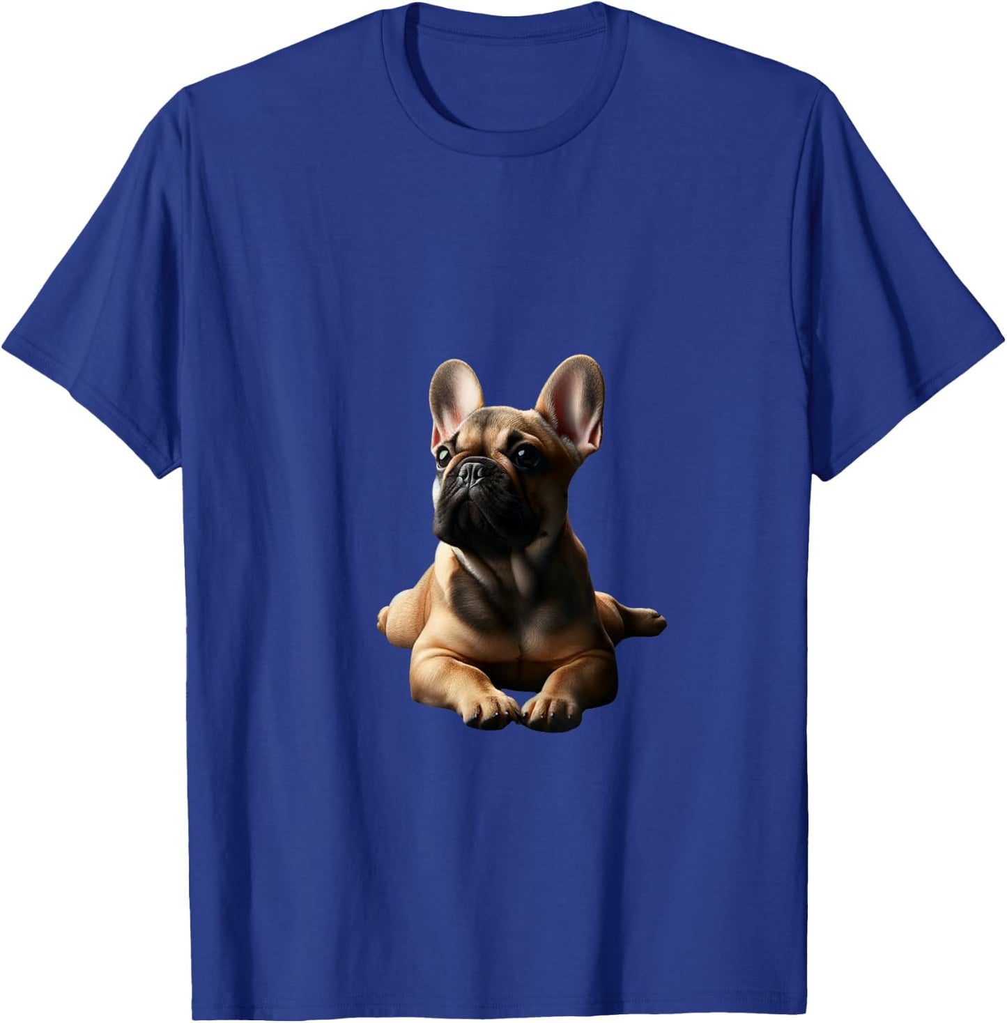 Fawn French Bulldog Shirt Frenchie Mom Dad Dog Puppy Pet T-Shirt - T-Shirt | Royal