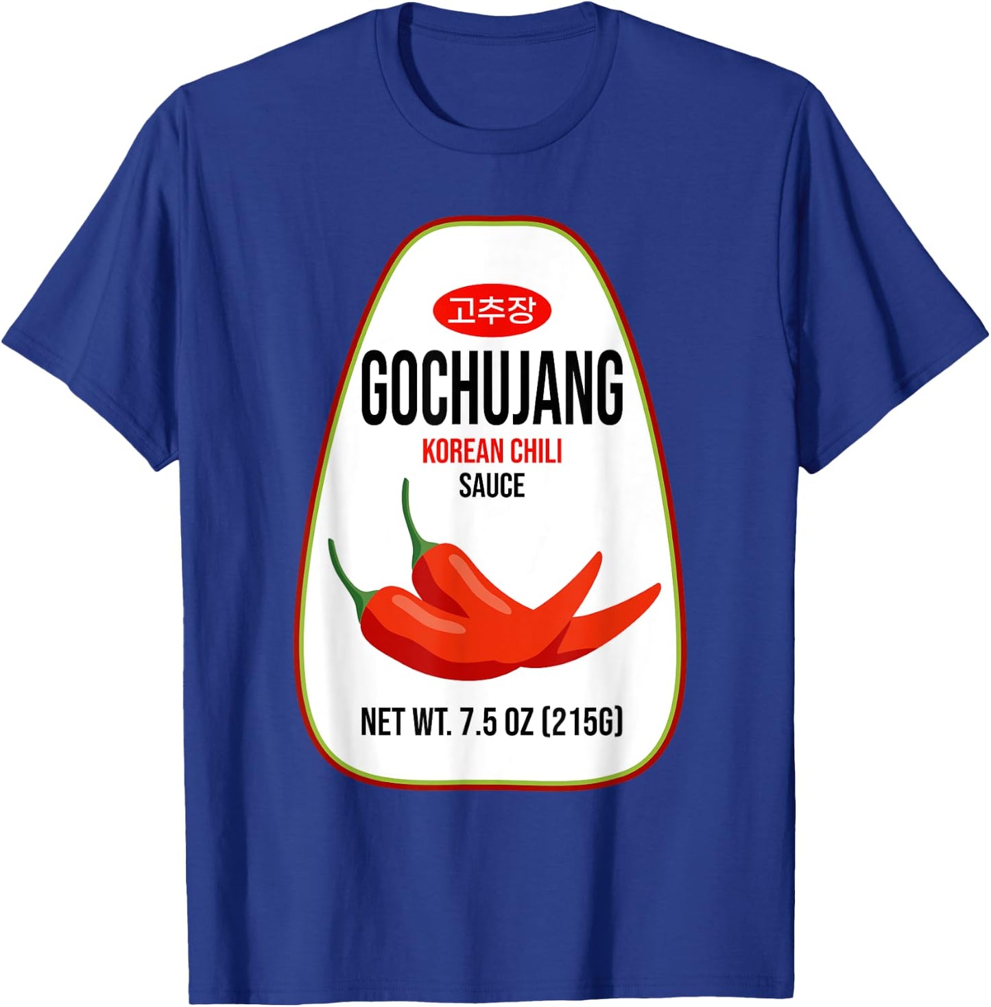 Gochujang Korean Chili Paste Halloween Easy DIY Lazy Costume T-Shirt - T-Shirt | Royal