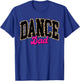 Dance Dad Leopard Dancing Family Life Girls Men Dancer T-Shirt - T-Shirt | Royal