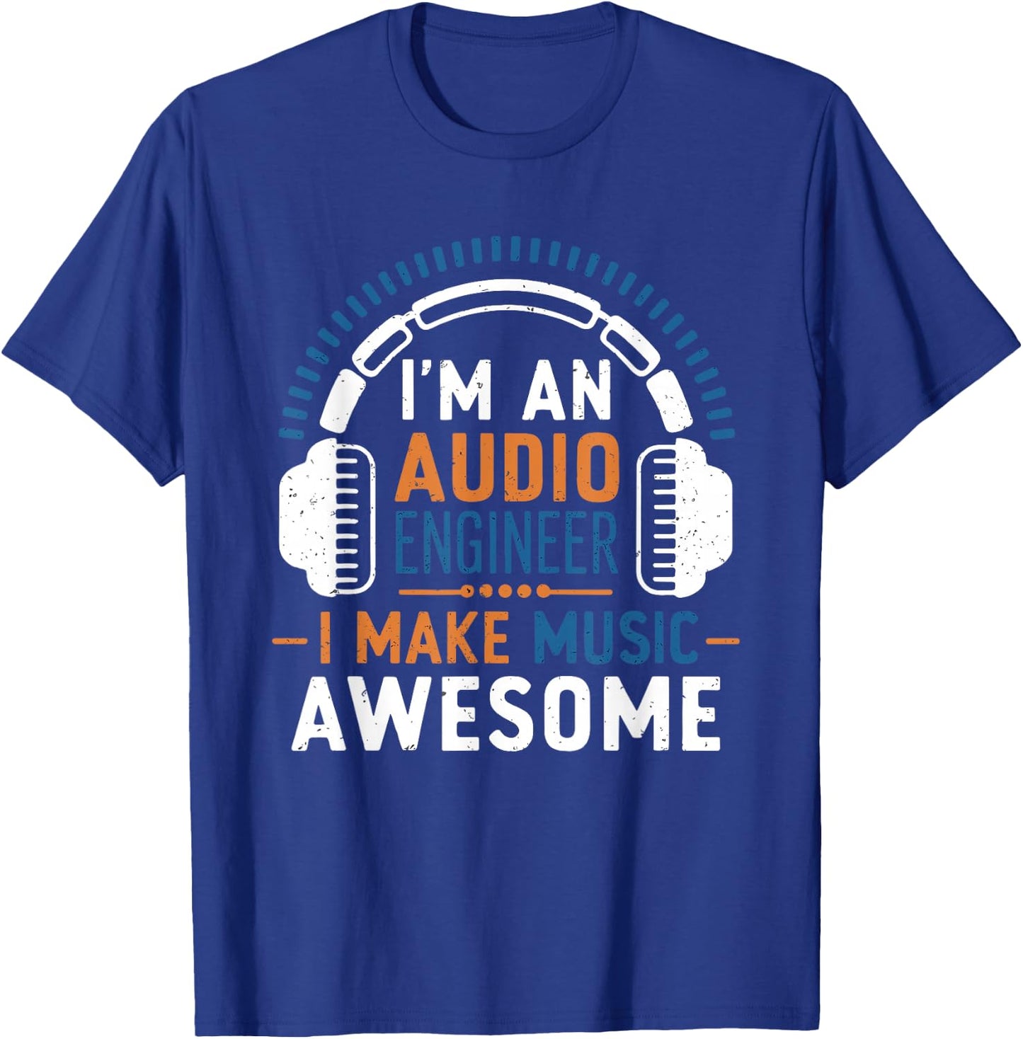 Audio Engineer Sound Engineer Audio Technician Sound Guy T-Shirt - T-Shirt | Royal
