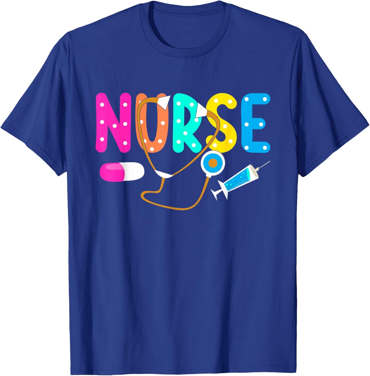 Nurse's Day Nurse Life Happy National Nurses Week 2025 T-Shirt - T-Shirt | Royal