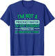 Procrastination Unmotivated I'm Not A Procrastinator T-Shirt - T-Shirt | Royal