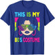 This Is My 80's Costume Women 1980s 80s Outfit Disco Party T-Shirt - T-Shirt | Royal