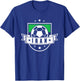 Iran Emblem Badge Football World Cup T-Shirt - T-Shirt | Royal