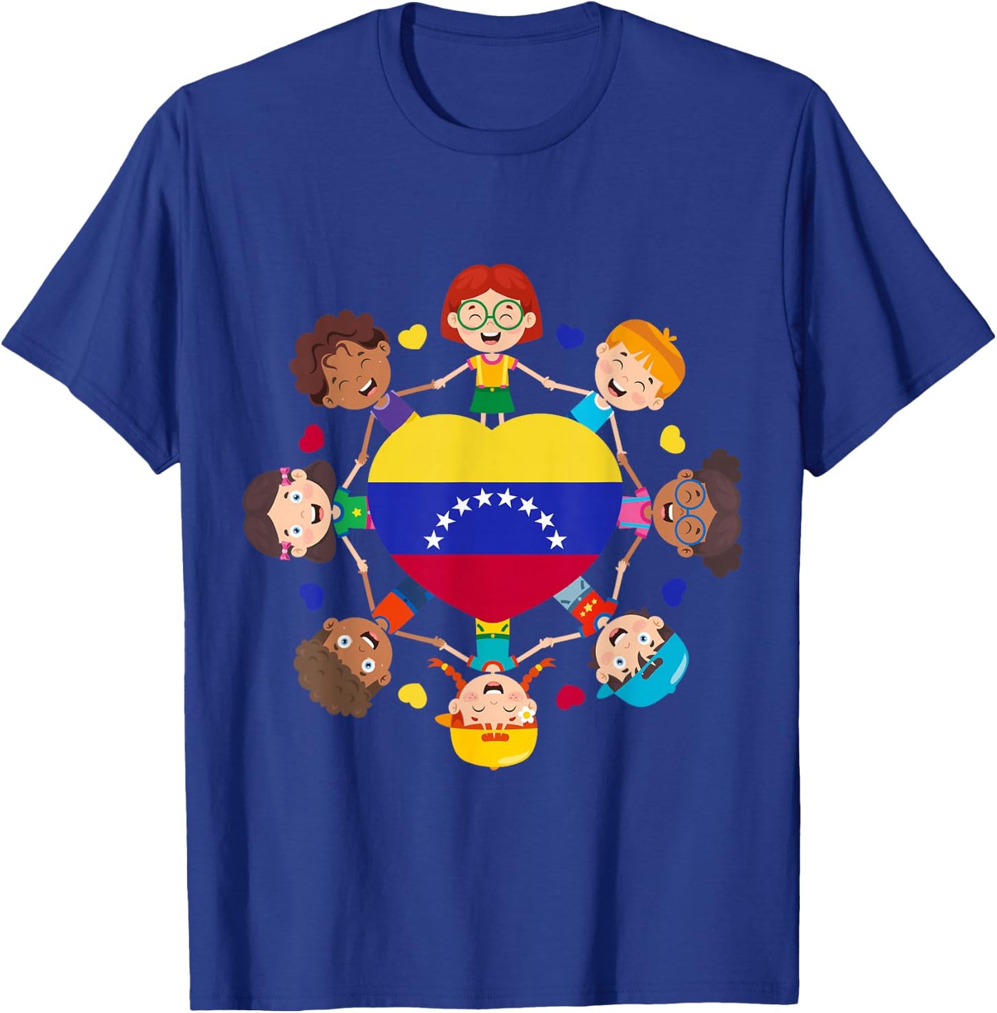 Venezuela Hispanic Heritage Toddler Venezuelan Boys Girl Kid T-Shirt - T-Shirt | Royal