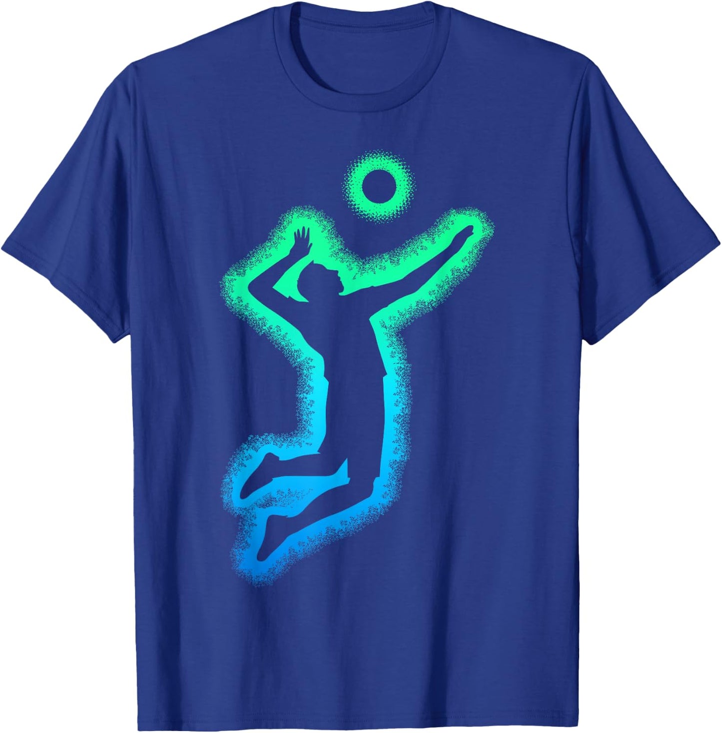 Volleyball Boys Kids Men Youth T-Shirt - T-Shirt | Royal
