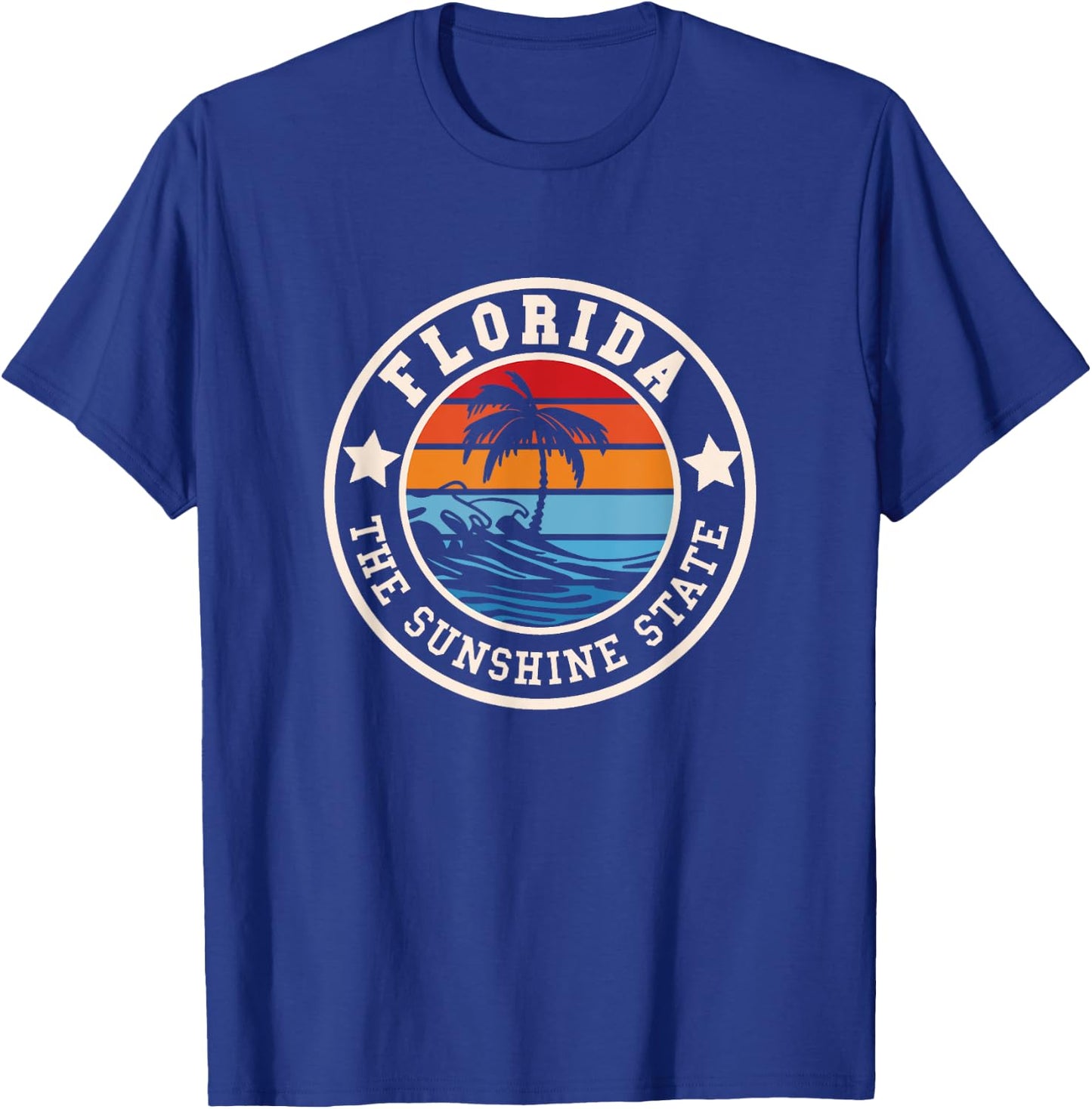 FLORIDA - Retro / Throwback Design - Classic T-Shirt - T-Shirt | Royal