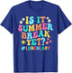 Is It Summer Break Yet Lunch Lady Groovy Last Day Of School T-Shirt - T-Shirt | Royal