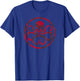 Marvel Hail Hydra Red Camo Distressed Comic Villain Icon T-Shirt - T-Shirt | Royal