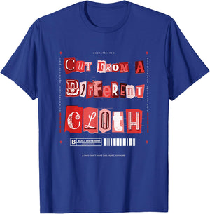 Red Cut from A Different Cloth Red Graphic T-Shirt - T-Shirt | Royal