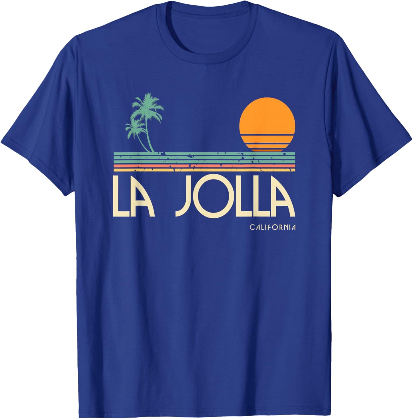 La Jolla California T-Shirt - T-Shirt | Royal