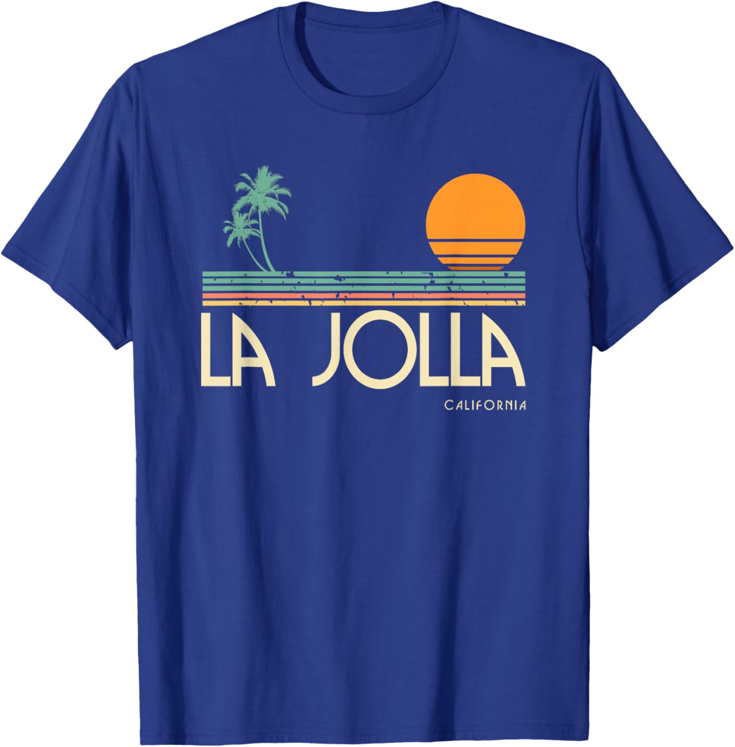 La Jolla California T-Shirt - T-Shirt | Royal