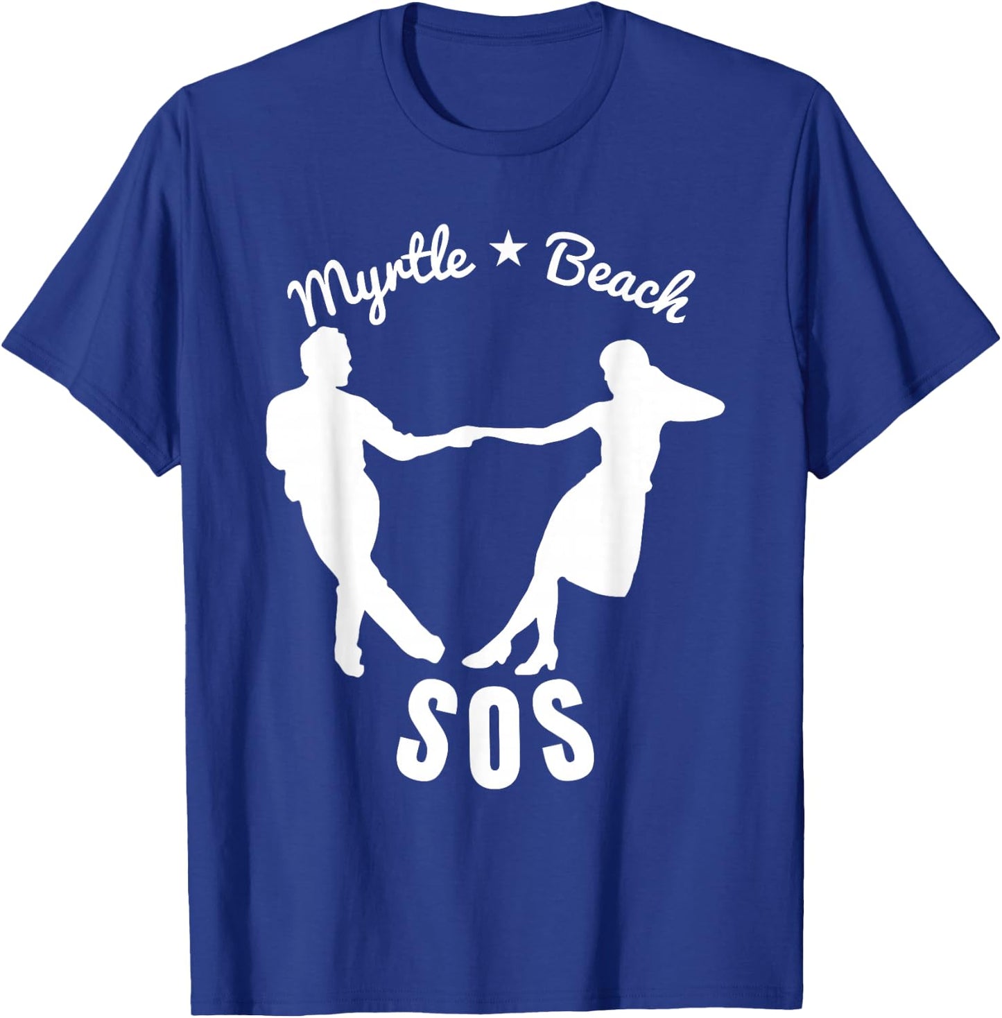 Shag Dance Dream: Retro-Inspired Design for Swing Enthusiast T-Shirt - T-Shirt | Royal