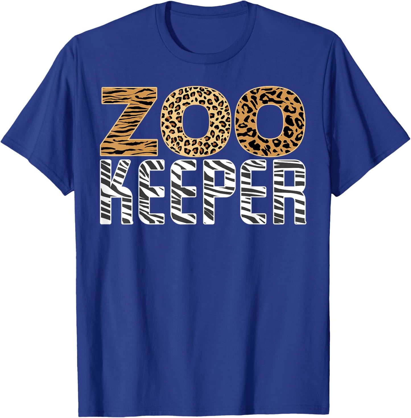 Zookeeper Costume Halloween Wildlife Zoo Keeper T-Shirt - T-Shirt | Royal
