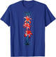 Red Spider Lily Flower in Japanese grunge Aesthetic Style T-Shirt - T-Shirt | Royal