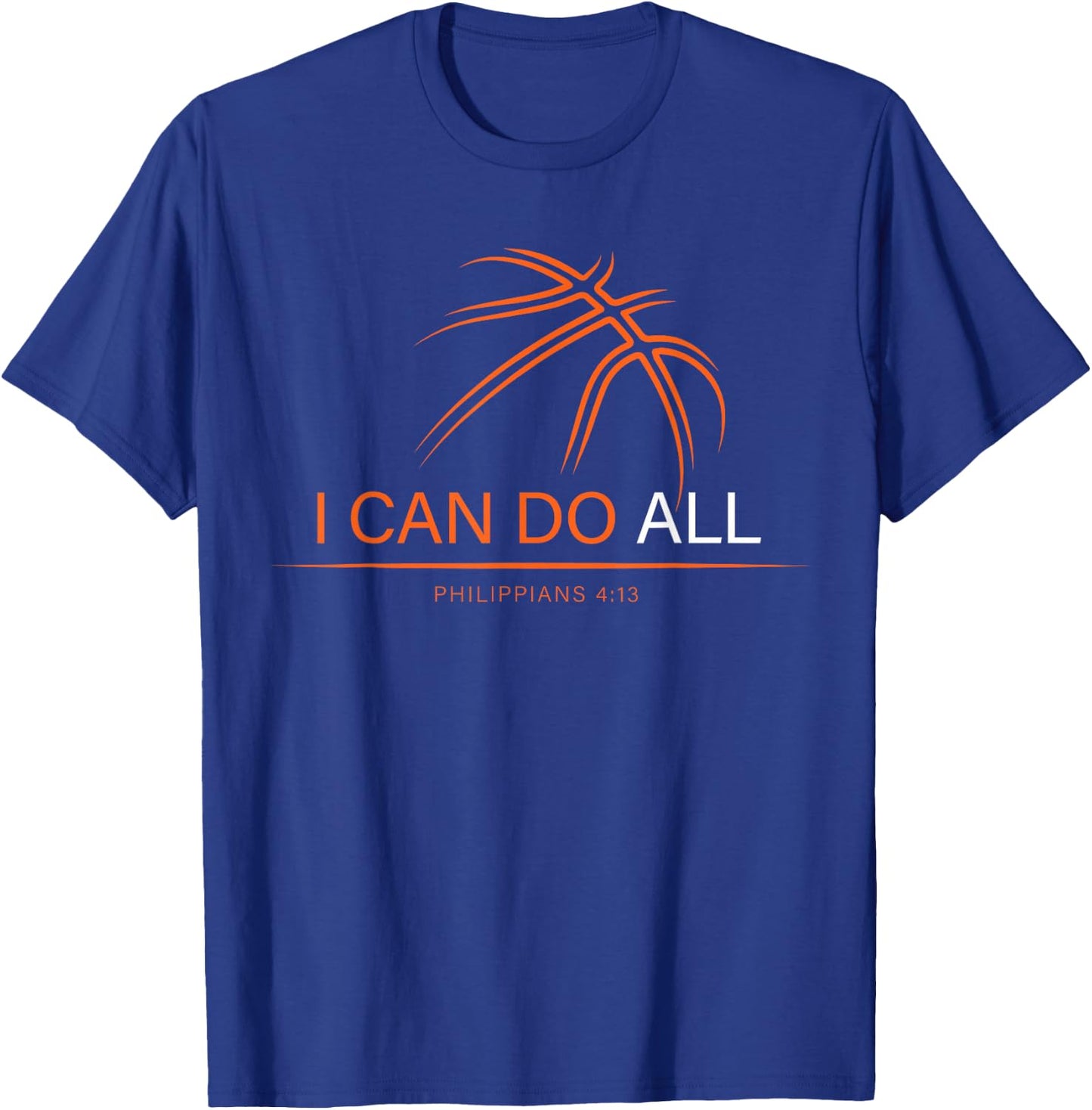 Basketball Shirts Boys Women Men Teen Girls Gifts Christian T-Shirt - T-Shirt | Royal